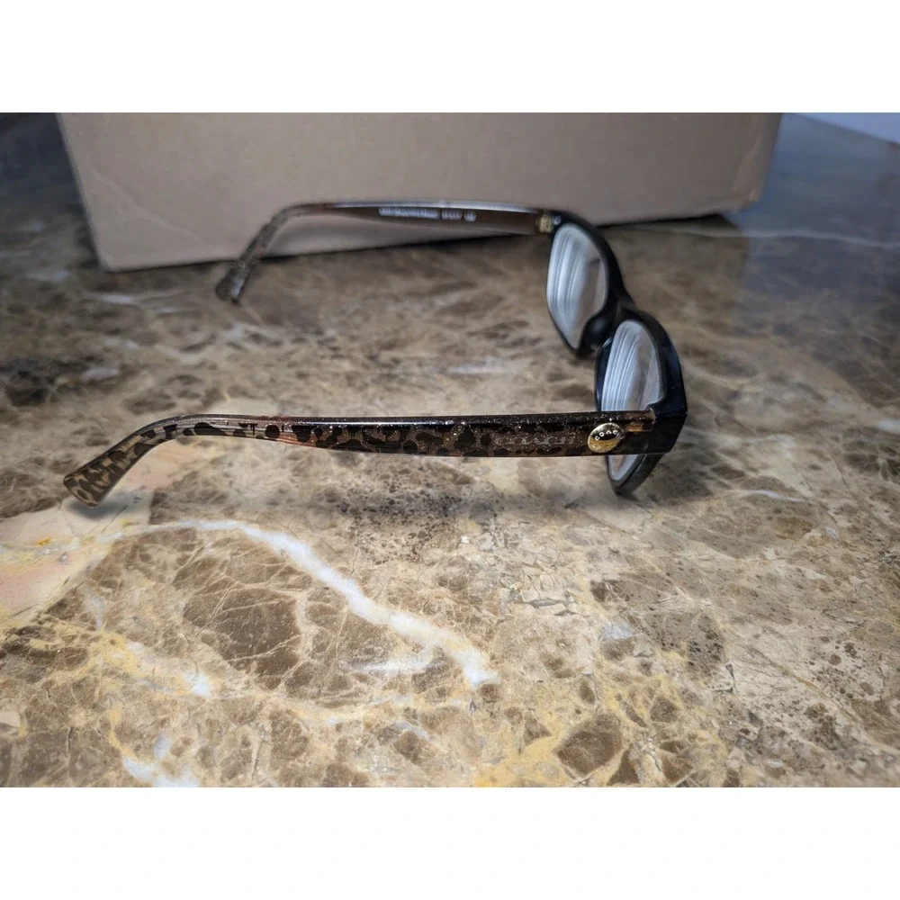 COACH HC 6082 5353 BLACK WILD BEAST BROWN‎ 51-17-135 EYEGLASSES